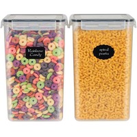 Vorratsdosen Set 6,5L Luftdicht BPA Frei MüSli Frischhaltedosen 2Er Set KüChe