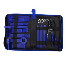 19pcs Trim Removal Tool Set Hand Tools Pry Bar Panel Door Interior Clip Kits Car