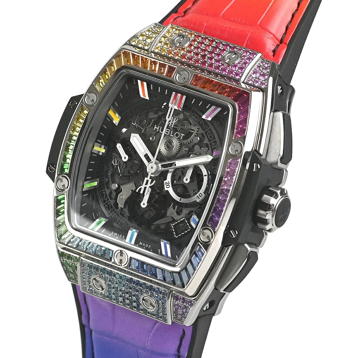 Hublot — HUBLOT Spirit of Big Bang Titanium Rainbow 641.NX.0117.LR.0999 Men's Watch