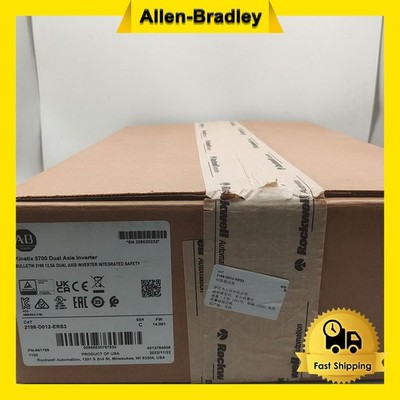 1PC AB New 2198-D012-ERS3/C  Kinetix 5700 Dual Axis Inverter Module