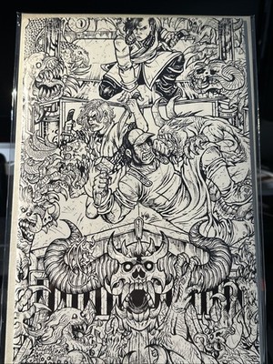 Big Rig #3 Post Malone Cover H 1:25 Maria Wolf Black/White Virgin Variant Vault