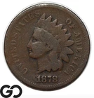 1878 Indian Head Cent Penny