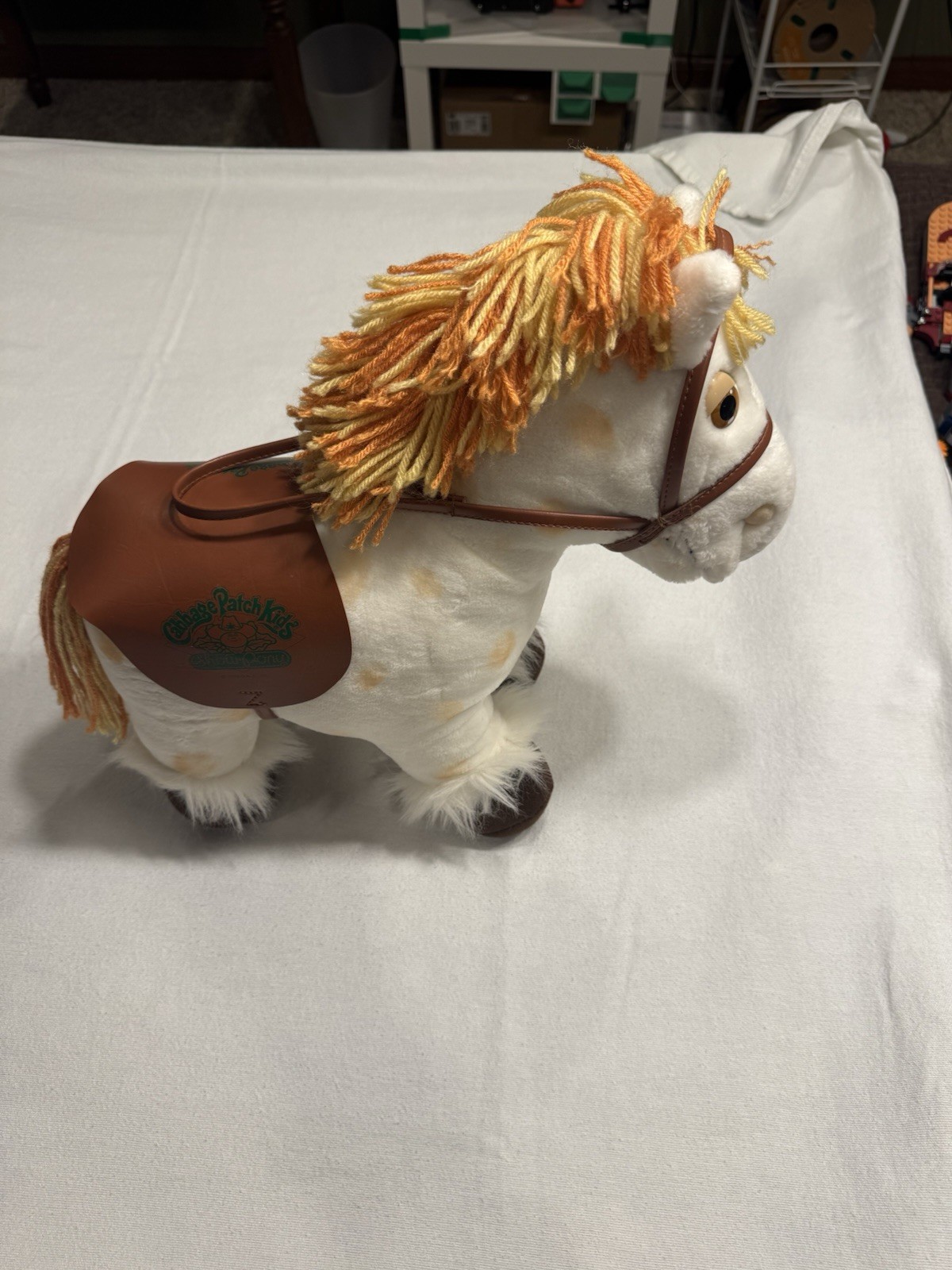 Cabbagepatch Kids Horse Plush Doll -With Papers and Accessor