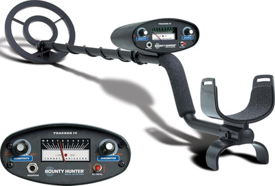 Bounty Hunter TK4 Tracker IV Metal Detector   All-Terrain Gold, Silver, Coin & R