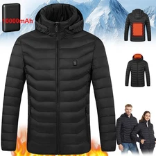 Heated Vest Warm Outdoor Electric Jacket with Battery Pack Heating Coat Thermal