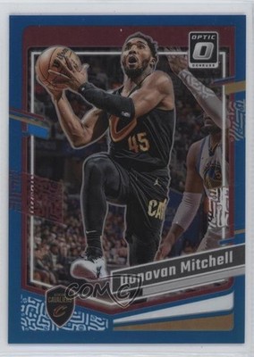 2023-24 Panini Donruss Optic Aqua Prizm 104/249 Donovan Mitchell #26 1k98
