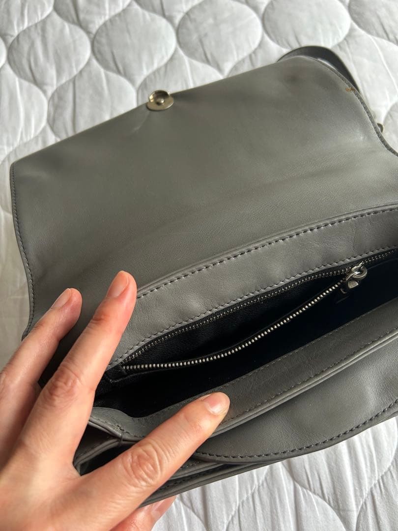 PRADA Gray Chain Bag From Japan — image 4
