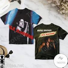 Hot James Brown Sex Machine All Sizes All Over Print Shirt 3D Men Tee SE1760