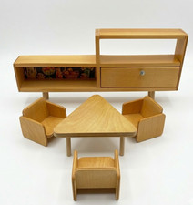 Raro Set Mobili Soggiorno TANYA BARBIE Scale MADE IN USSR Vintage URSS Nuovo Box