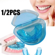 Silicone Dental Mouth Guard Bruxism Guard Night Teeth Tooth Grinding Sleep Aid
