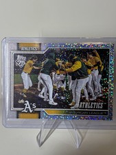 Topps 2026 Series 1 Rainbow Foil Parallel #304 Oakland Athletics