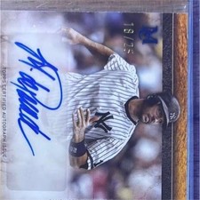 Topps Museum Collection 2025 Jorge Posada Auto Dual Relic Yankees /75 SPDRA-JP