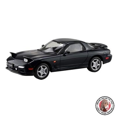 Aoshima 1/32 Mazda Efini RX-7 FD3S Montego Blue Mica Snap-Fit Model Kit