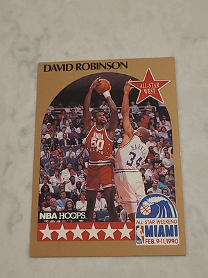 89-90 NBA Hoops- David Robinson ALL-STAR WEEKEND #24 | eBay
