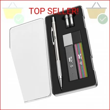 Mr. Pen- 2mm Mechanical Pencil, Metal, 2mm, Drafting Pencil, Metal Mechanical Pe