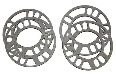 3MM ALLOY WHEEL SPACER SHIMS UNIVERSAL FULL SET OF 4 AUDI BMW CITROEN FIAT FORD