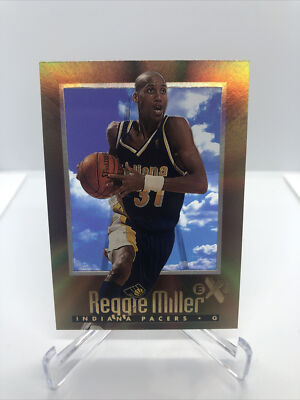 Reggie Miller 1997 Skybox Gold EX 2000 Card HOF