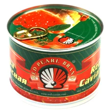 Salmon Red CAVIAR Easy Open Tin Can Красная Икра Лосося  454g/1lb