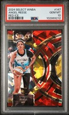 2024 Panini Select WNBA - Premier Level #147 Angel Reese (RC) Red Ice PSA 10
