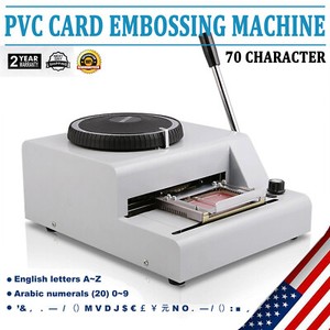72 character embosser