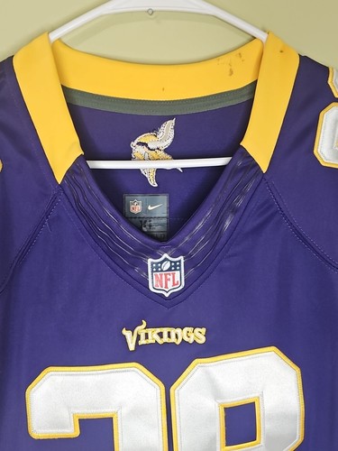 Minnesota Vikings Nike #28 Adrian Peterson On-Field NFL Trikot Lila Gr. XL Neu mit Etikett - Bild 4 von 16