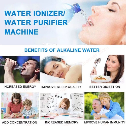Alkaline Water Ionizer Purifier Machine Touch LCD Control 6000L Washer Display - Picture 16 of 16