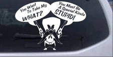 Yosemite Sam Anti Gun Control Pro Gun Car or Truck Window Laptop Decal Sticker