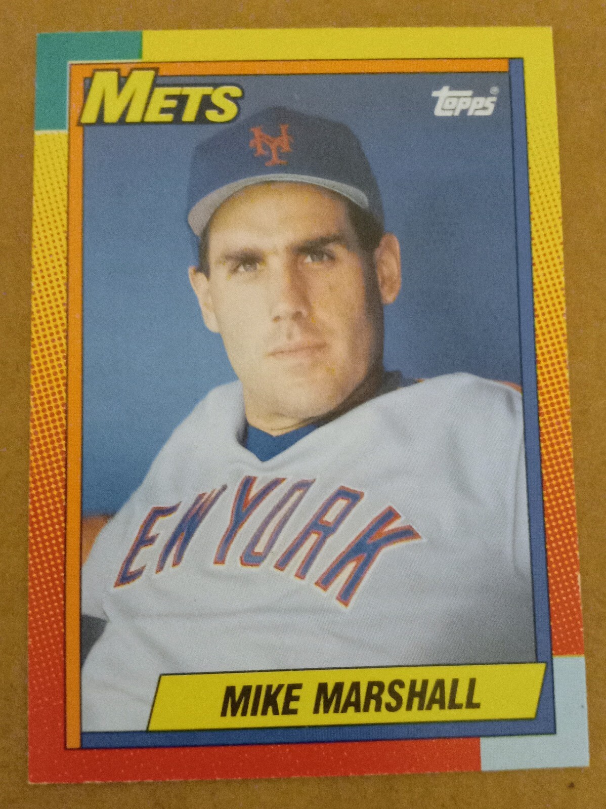1990 Topps Traded MIKE MARSHALL Baseball Card #67T. NEW YORK METS | eBay