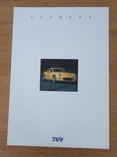TVR CERBERA Sales Brochure 1998 edition (4.2/4.0Speedsix/4.5).