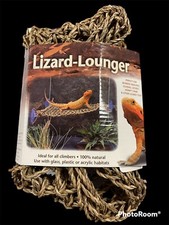 PENN PLAX LIZARD LOUNGER CORNER TRIANGLE FOR REPTILES 15" X 8" SUCTION CUPS