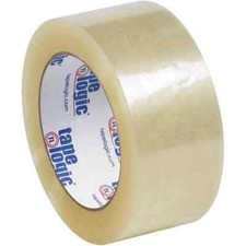 6 Rolls Tape Logic 126 Clear Box Sealing Tape: 2" Wide x 110 Yd Rolls