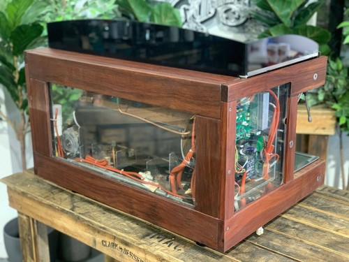 WEGA CONCEPT 2 GRUPPEN HOLZ ESPRESSO KAFFEEMASCHINE GEWERBLICHES CAFÉ... - Bild 10 von 12