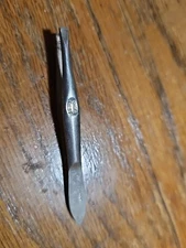 Vintage Millers Forge Tweezers. #852.  Finger Rest