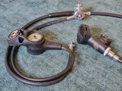 Poseidon Jeststream Atemregler Set, inkl. Oceanic Navcon Triple Gauge