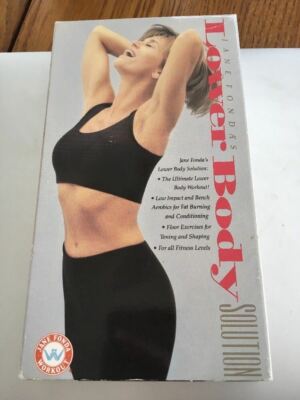 Jane Fondas Lower Body Solution (VHS, 1991)