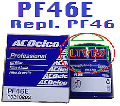 Engine Oil Filter-Classic Design ACDelco Pro PF46
