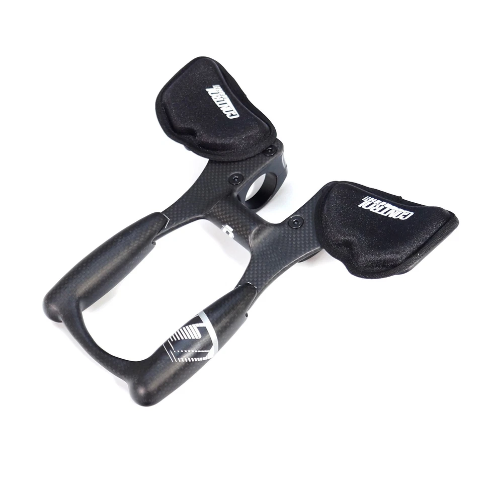 Controltech Aero Cockpit Triathlon 31.8mm Carbon Bicycle TT Arm Rest Handlebar - Image 4 of 4