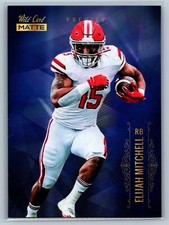 Elijah Mitchell 2021 Wild Card Matte Blue #MBC-66
