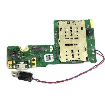 Porta Di Ricarica Originale Lenovo Tab M10 HD – Flex Board, Vibrazione, Lettore SIM, Nero