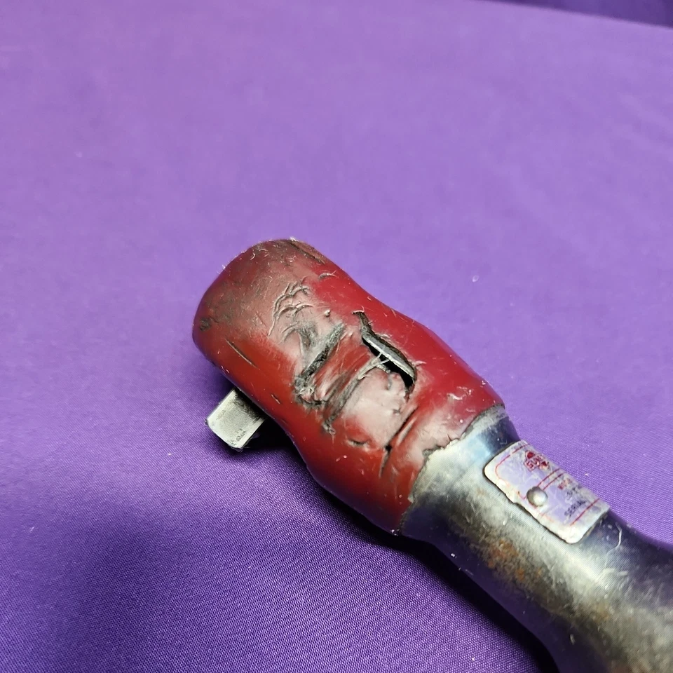 Sunnex 3/8 Air Ratchet Wrench Drive Heavy Duty SX-100 vintage works great 11.5in - Image 2 of 4