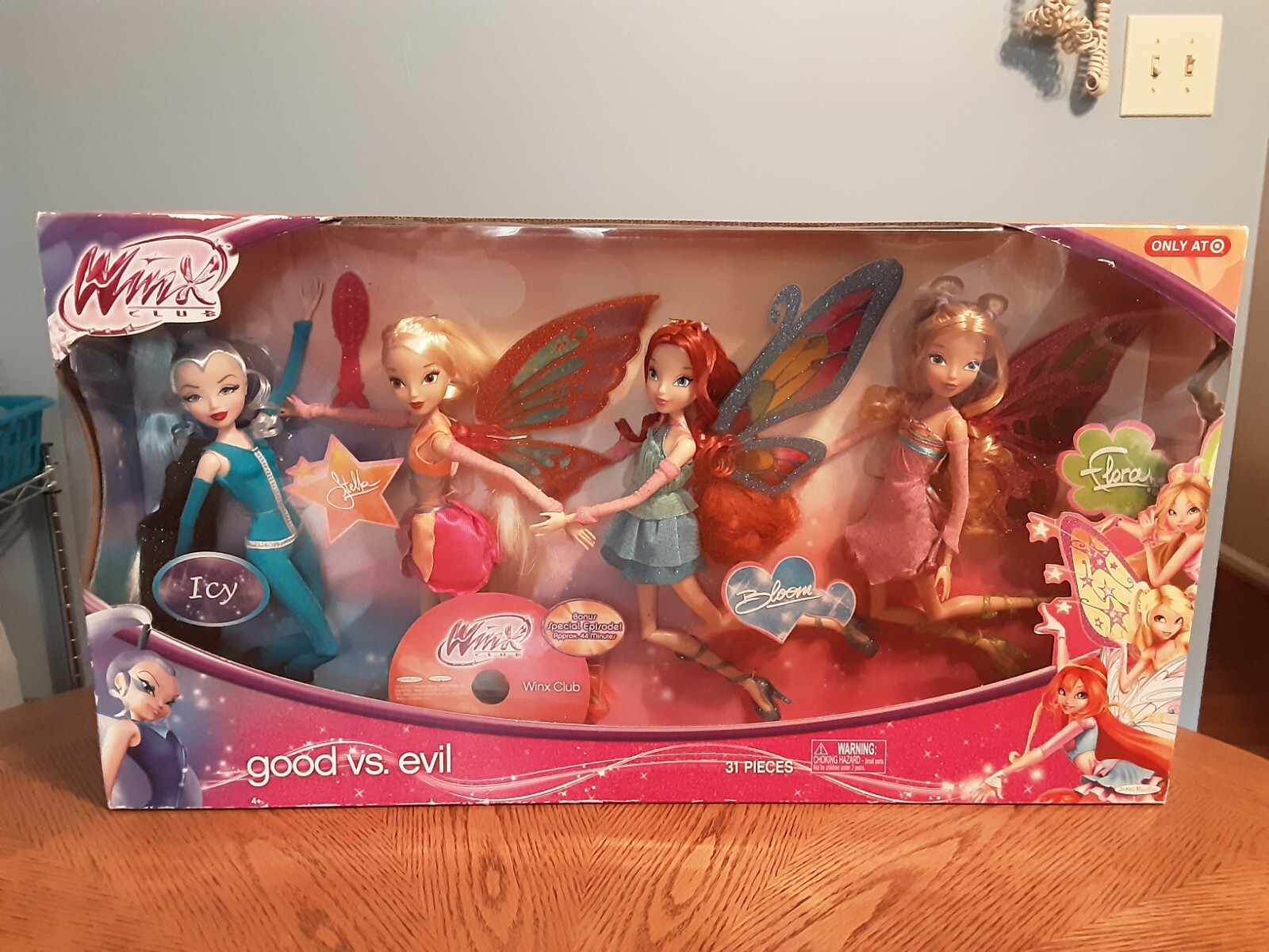 WINX CLUB GOOD vs. EVIL 4 DOLL SET (ICY, STELLA, BLOOM & FLORA) 2012  EDITION 39897449036 | eBay