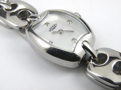 Reloj de vestir pulsera madreperla Rotary para dama - Imagen 6 de 7