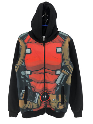 MARVEL X DEADPOOL Herren Lässig Pullover Hoodie Größe M
