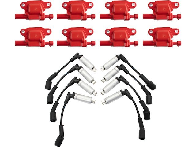 TRQ Ignition Coil & Spark Plug Wire Set for 2005-2006 Pontiac GTO 59NXXY