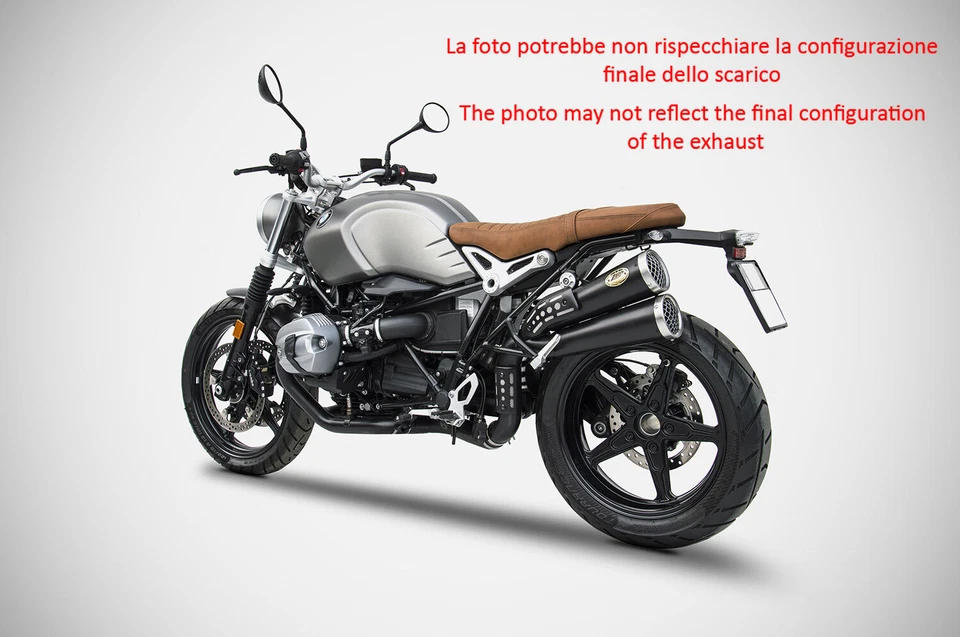 ESCAPE ZARD THUNDERBOLT ACERO HOMOLOGADO E4 CERÁMICA BMW R NineT SCRAMBLER Foto 3 de 3