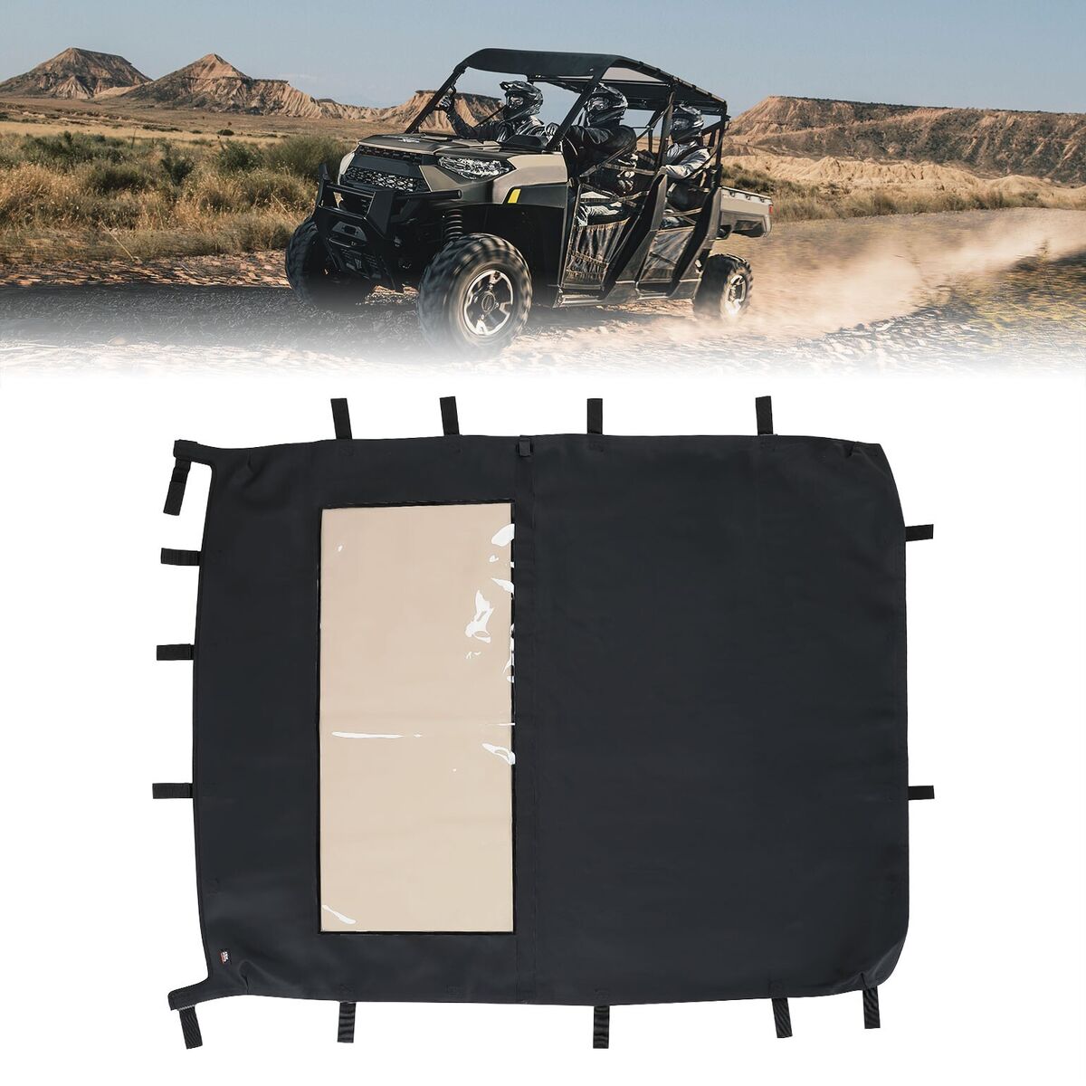 UTV Roof, Fabricated, 2-Seater, Polaris RZR XP 1000