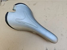Fizik Aliante XM Road Mountain Bike Saddle Silver Twin Flex handmade in Italy