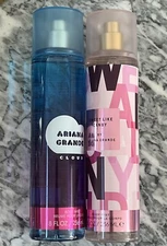Set of 2 | Cloud+Sweet Like Candy | 8.0 oz Perfume Body Mist Spray-Ariana Grande