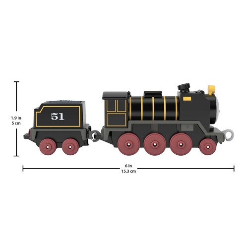 Thomas and Friends Push Along Large Die-Cast Metal Train Engine - Hiro - Picture 7 of 7