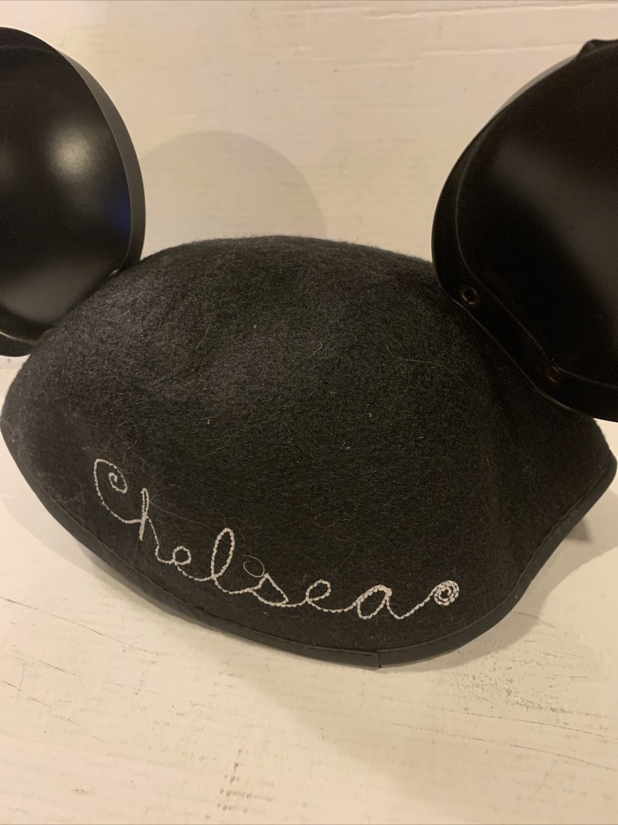 Walt Disney World Classic Mickey Mouse Ears W/ Embroidered Name